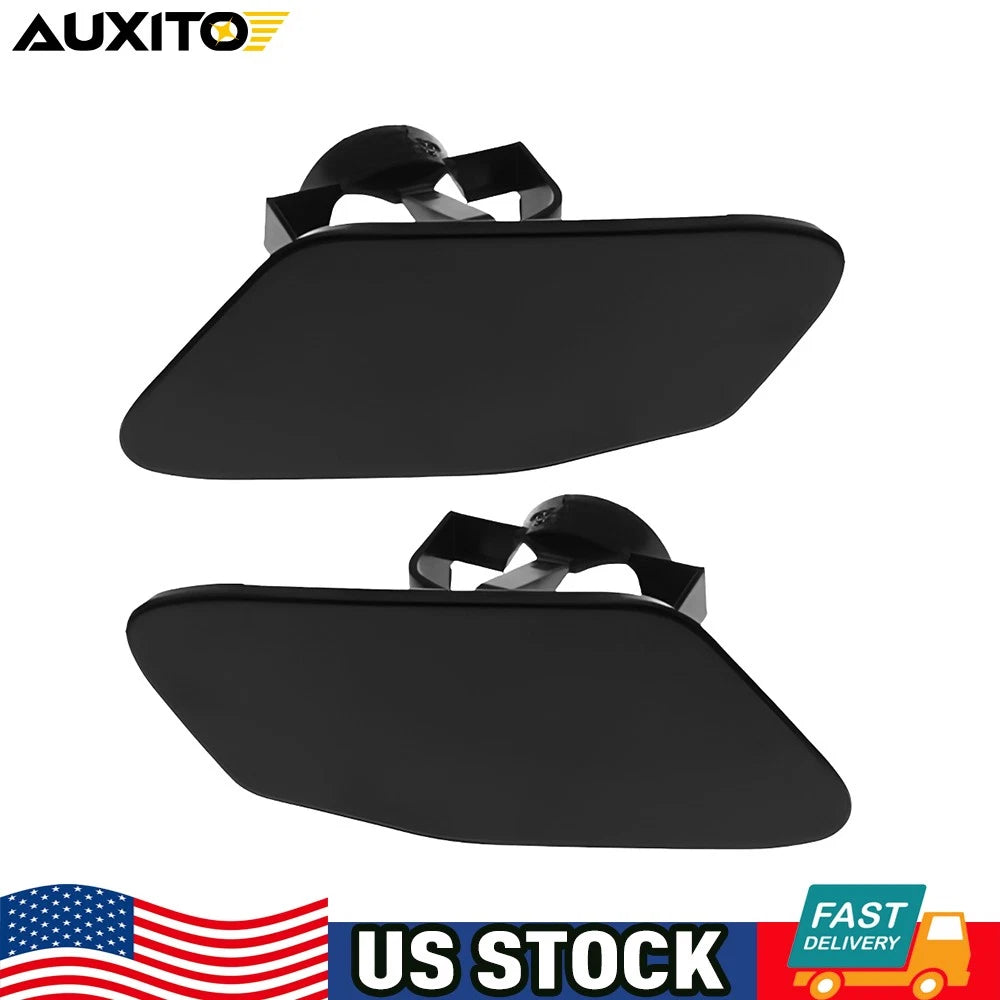 Pair of Headlight Washer Nozzle Covers for BMW X3 F25 (2010–2017)