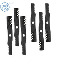 Set of 6 Gator Blades for Kubota 60" Mowers (Fits Various Models)