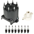 Distributor Rotor Cap & Rapidfire Spark Plugs Kit for Camaro Firebird (V8)