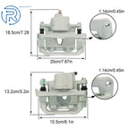 Disc Brake Caliper Kit for Toyota Sienna (2004–2010) Left Right Side