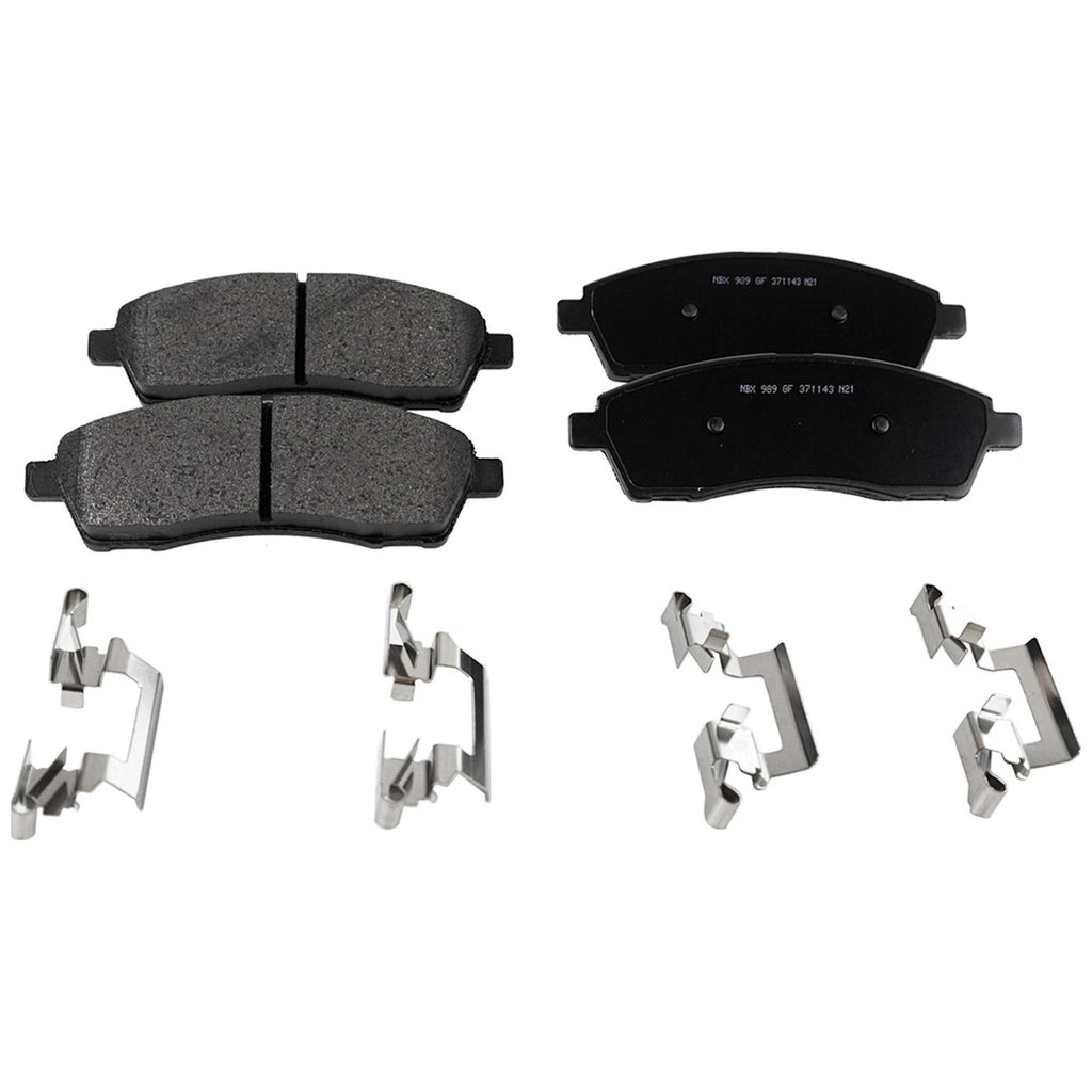 Disc Brake & Semi-Metallic Pad Kit for Ford F-350 Super Duty (1999–2004)