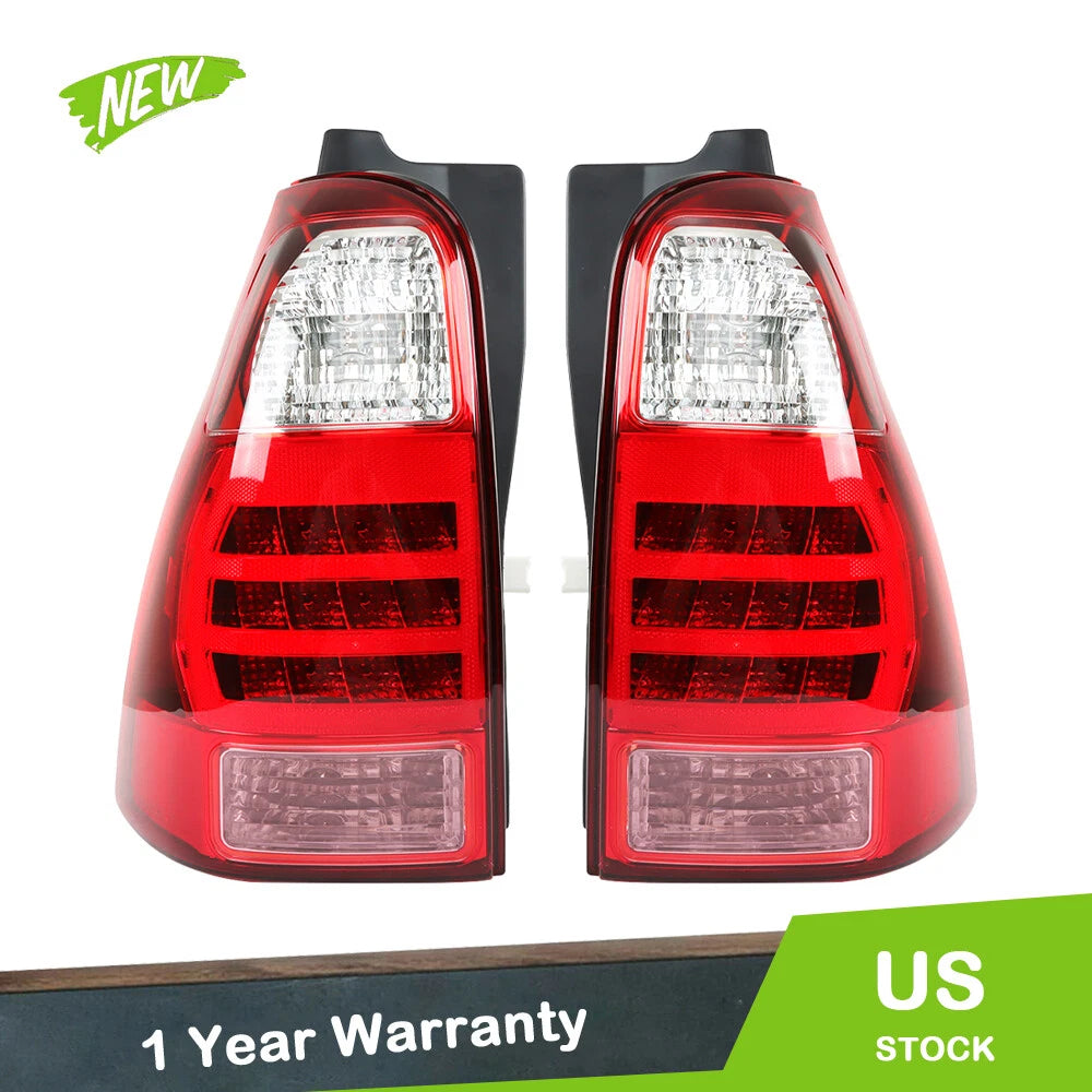 Set of 2 Halogen Tail Light Assemblies for Toyota 4Runner (2006–2009)