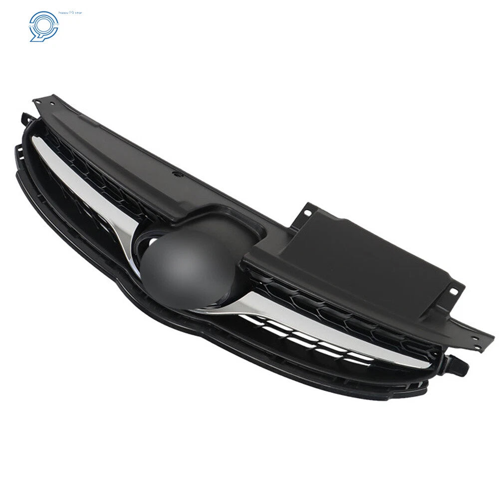 Front Upper Bumper Grille with Chrome Trim for Hyundai Elantra (2011–2013)