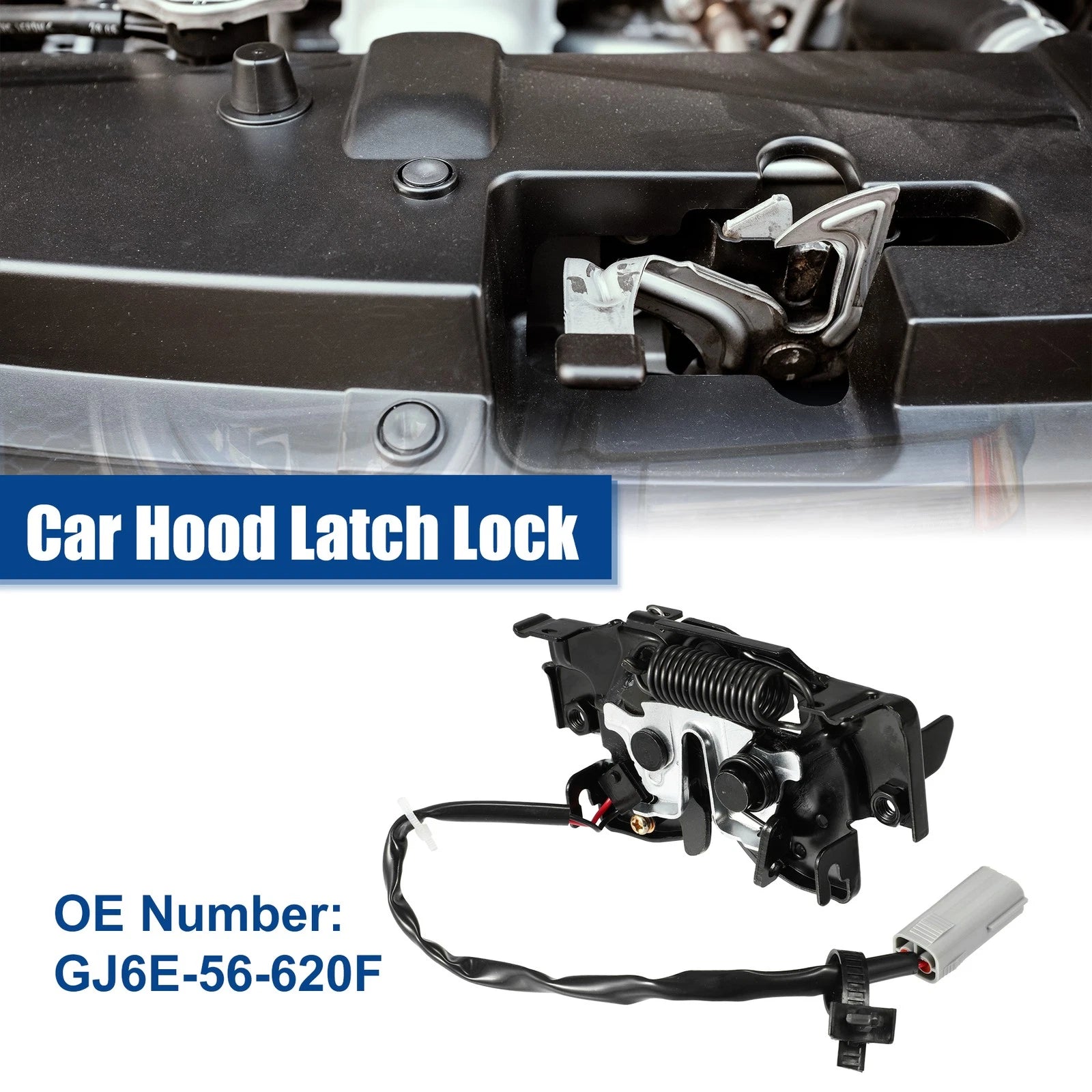 Hood Latch Lock for Mazda 6 (2006–2008) 2.3L L4