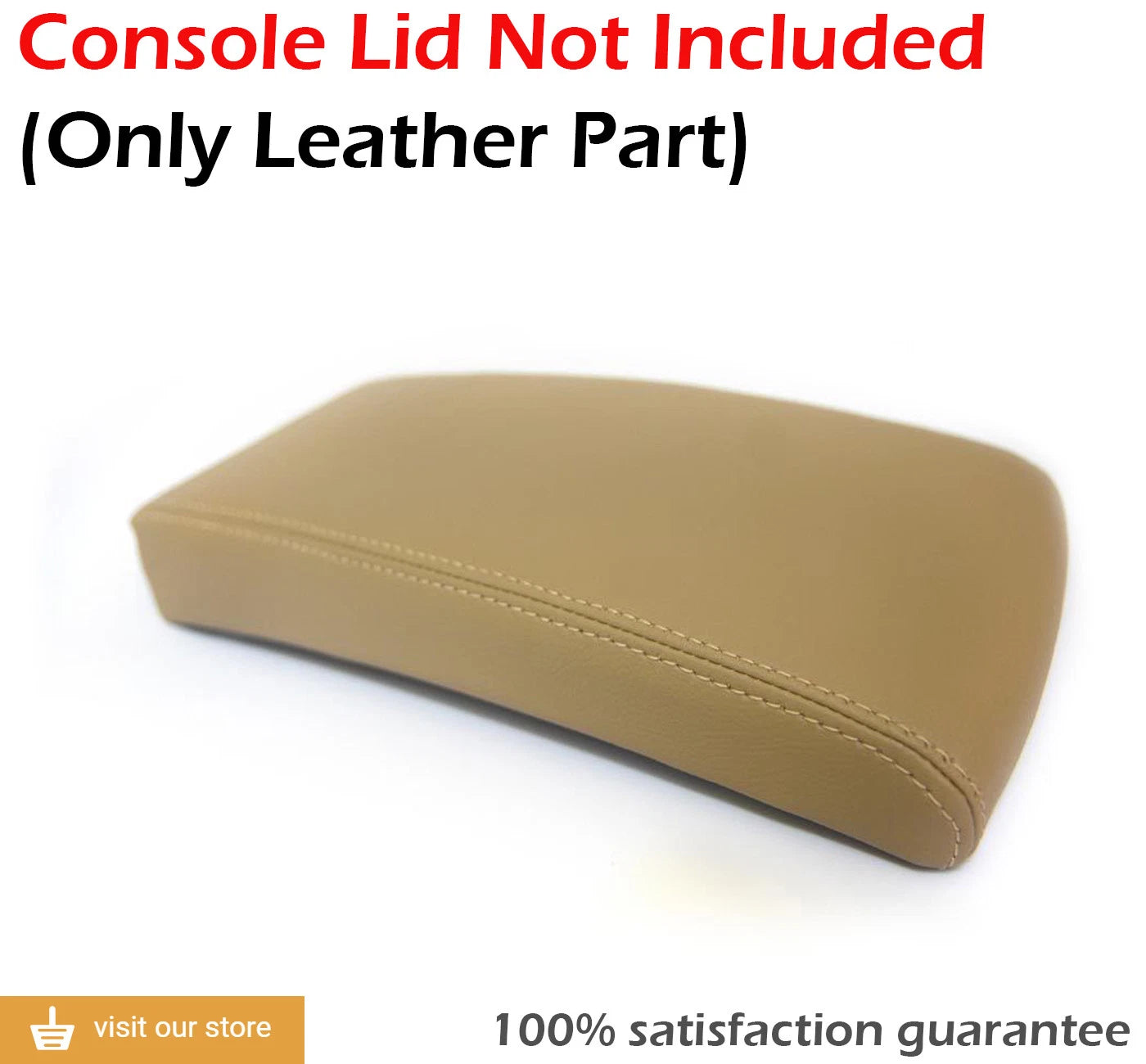 Leather Synthetic Center Console Armrest Cover for Volkswagen Passat (2006–2010)