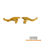 Finger Handlebar Hand Brake Clutch Levers for Harley Softail Slim (16)