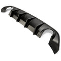 Matte Black Rear Diffuser Bumper Valance Lip for Dodge Charger SRT (2015–2023)