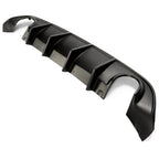 Matte Black Rear Diffuser Bumper Valance Lip for Dodge Charger SRT (2015–2023)