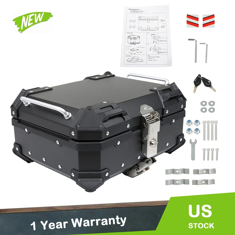 22L Waterproof Tail Box for Motorcycle Scooter (Universal Fit)