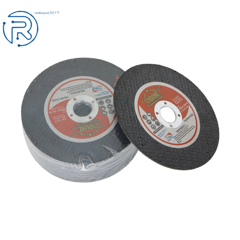 100 Piece Cut Off Wheel Set for Metal and Stainless Steel (4"×.040"×5/8")