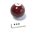 Gear Shift Knob Pool Ball Style Maroon Solids for Honda Civic (2016–2021)