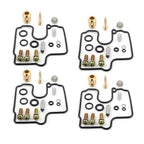 Set of 4 Carburetor Rebuild Kits for Suzuki GSXR600 GSXR750 VL1500 (1996–2008)