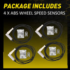 4X ABS Wheel Speed Sensor 970-5012 for Freightliner Mack Volvo Peterbilt