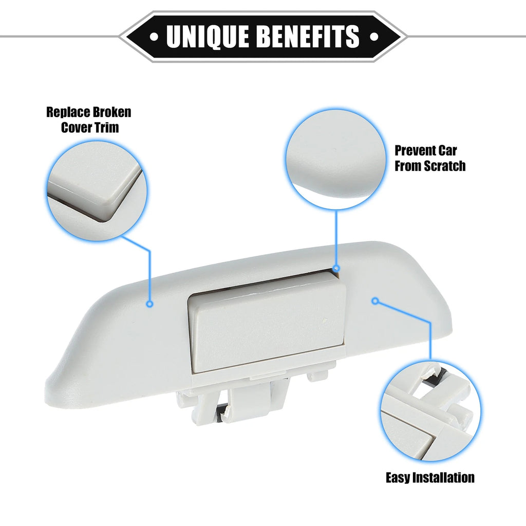 Rear Sunroof Shade Handle for Audi Q7 (2010–2015) No. 4L0898924B Gray