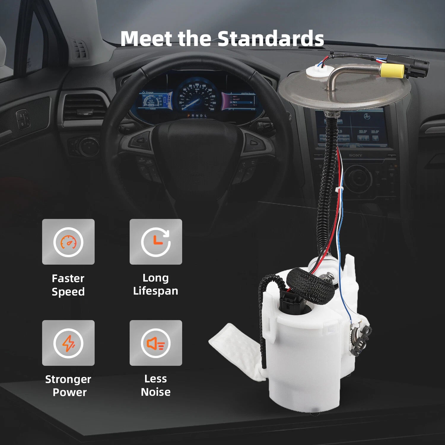 Fuel Pump Module Assembly for Ford Escape L4 2.3L (2005-2007)