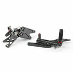 Aluminum Rearsets Footpegs for Yamaha MT-03 MT-25 (2015–2018) Black T9