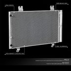 A/C Condenser for Lexus LS460 AWD (2007–2017) - Aluminum Replacement