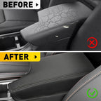 Leather Center Console Lid Armrest Cover for Subaru Impreza (2017–2022)