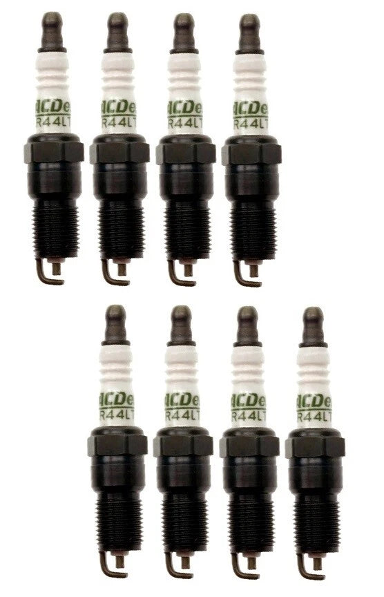 Set of 8 Spark Plugs Pre-Gapped .040 for Buick Cadillac Chevy GMC Saab V8