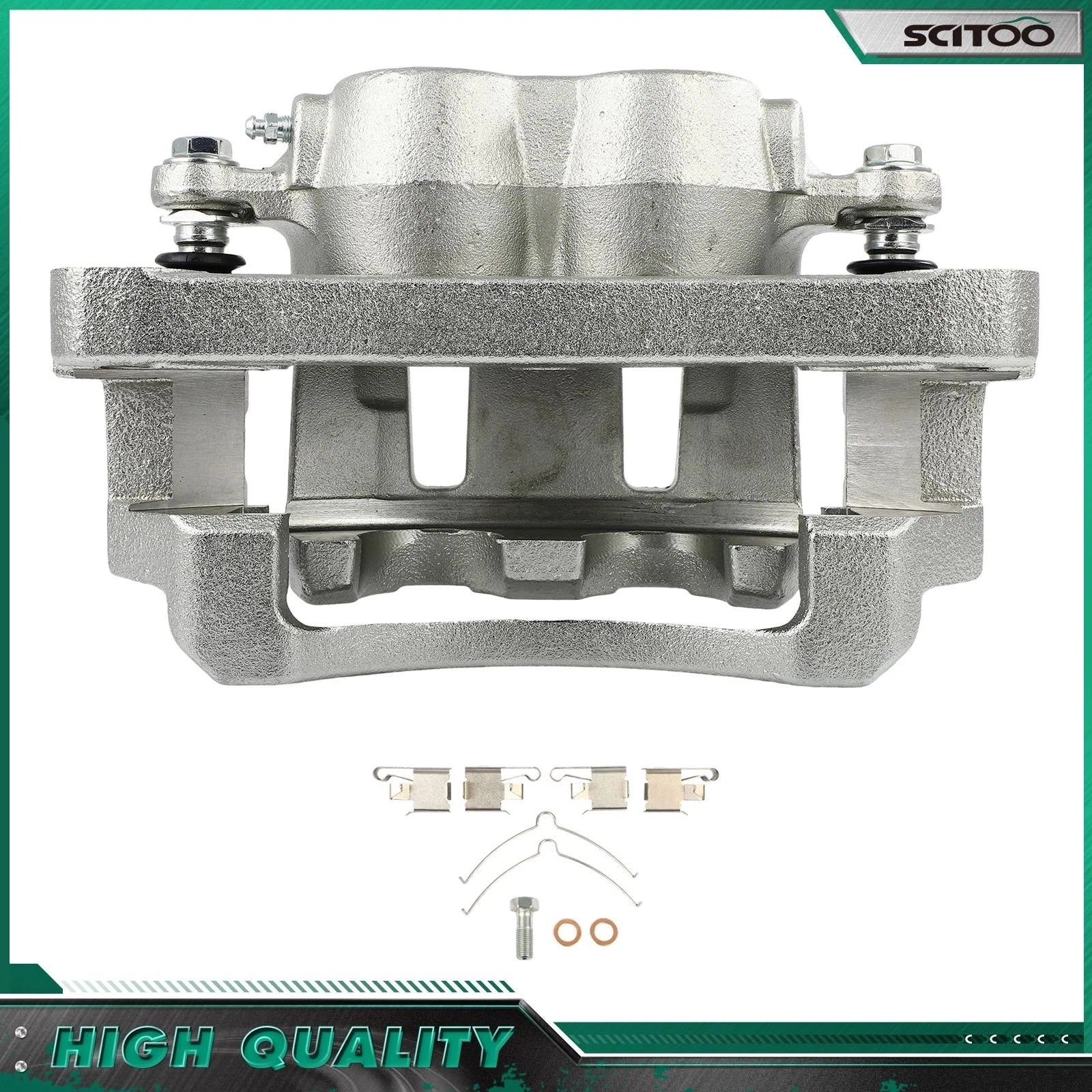 Front Right Brake Caliper w/ Bracket for Ford F-250 Super Duty (1999–2000)