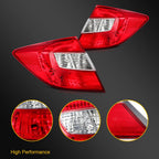 Set of 2 Tail Lights Assembly for Honda Civic (2012–2013)