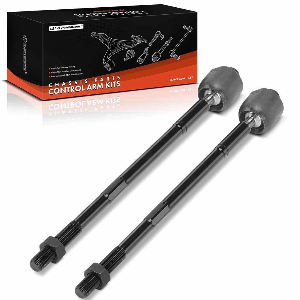 2X Front Inner Side Tie Rod Ends for Buick LaCrosse (2008-2009)