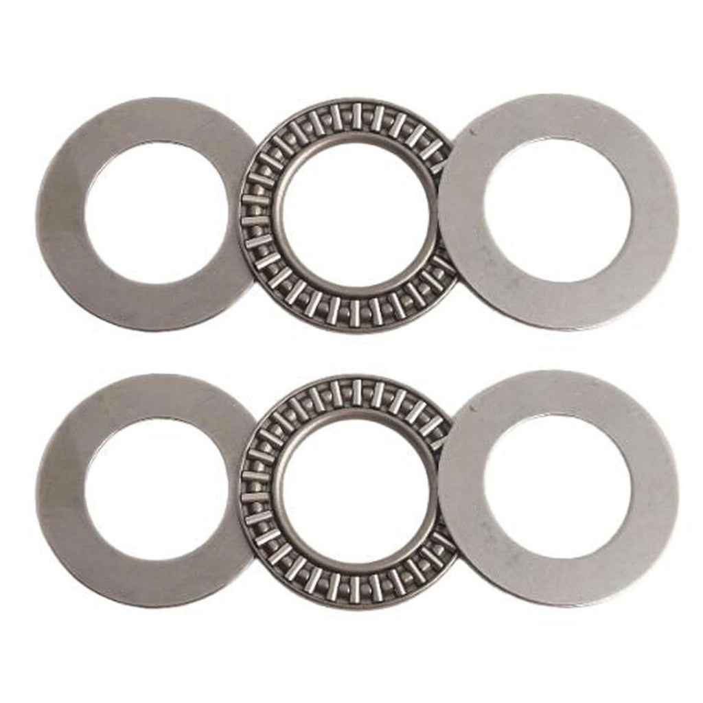 2X Thrust Bearings AXK2542 25x42x2mm with Spring Steel Washers