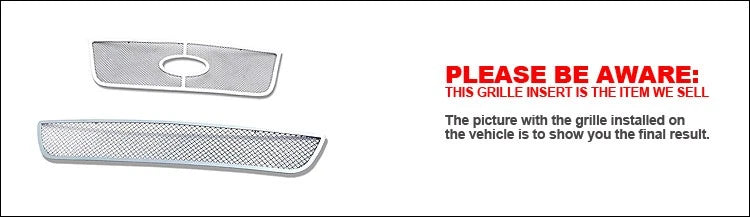 Stainless Mesh Grille Combo for Ford Expedition (2003-2006)