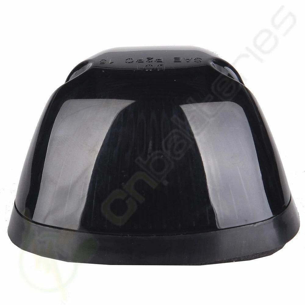 5PCS Smoke Cab Clearance Light Covers + Base Housing for Dodge Ram (1994–1998)