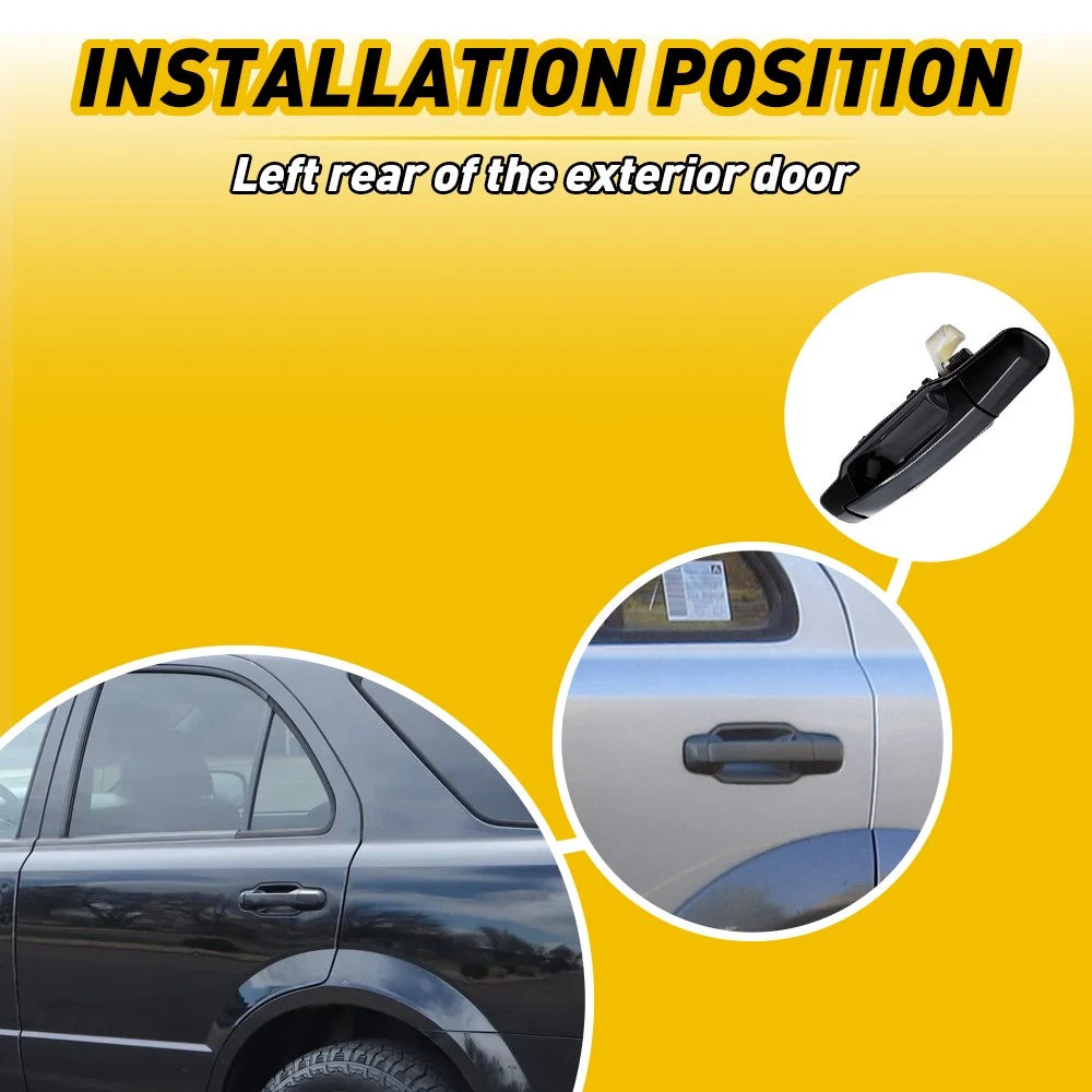 Rear Left Outside Door Handle for Kia Sorento (2003-2009)