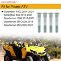 Set of 4 Wheel Studs for Polaris Scrambler XP 1000, 850 (2014–2023)