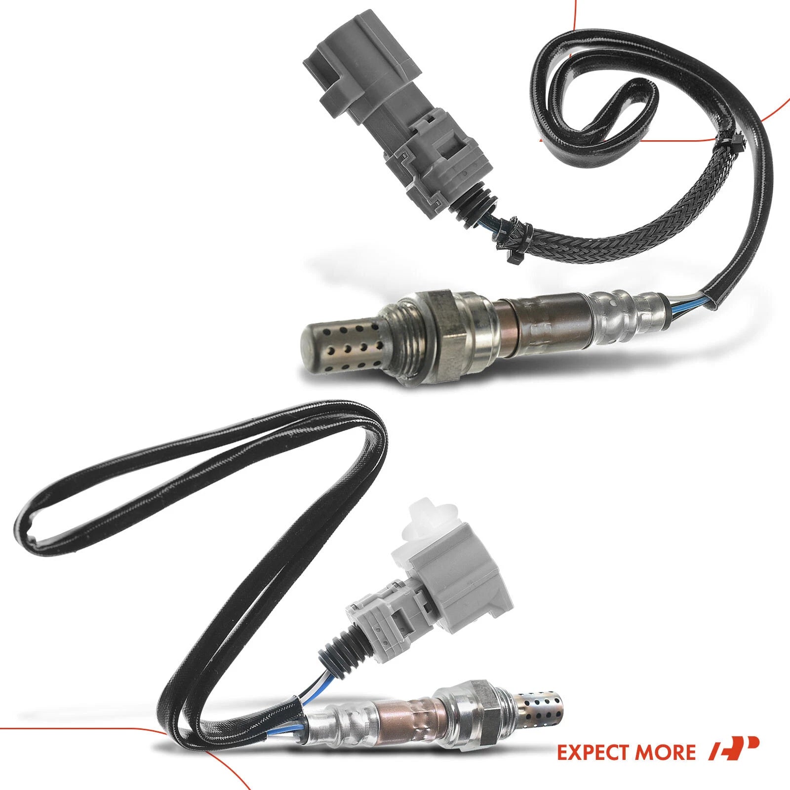Downstream Front and Rear O2 Oxygen Sensor for Toyota Highlander (2010-2013)