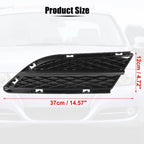 2X Fog Light Grille Black for BMW 328i (2009–2010) 51117198901