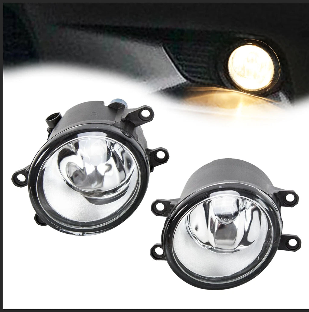 Pair Fog Lights for Toyota RAV4 Camry Yaris Lexus LX570