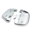 Chrome Passenger Footboard Covers for Harley Dyna (2006–Present) / FL Softail (1986–Present)
