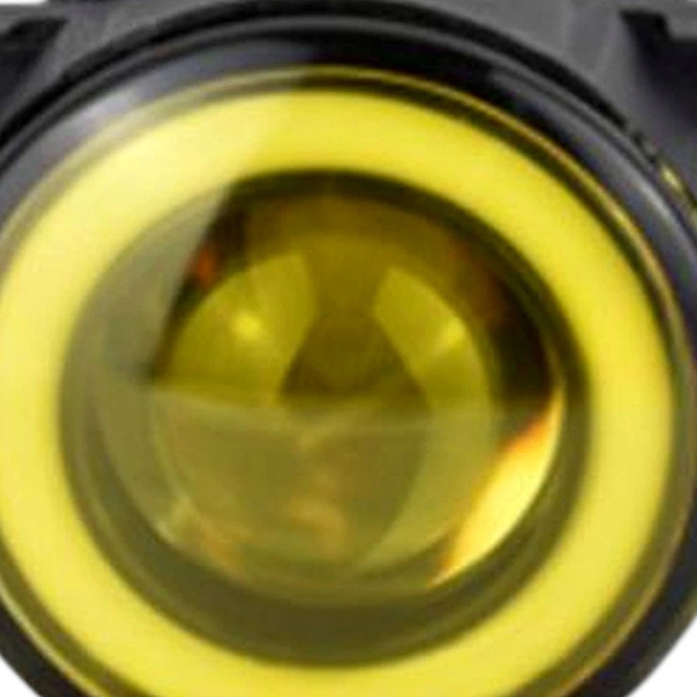LED Angel Eye Lens Fog Light for Ford Edge (2015–2018) Yellow White