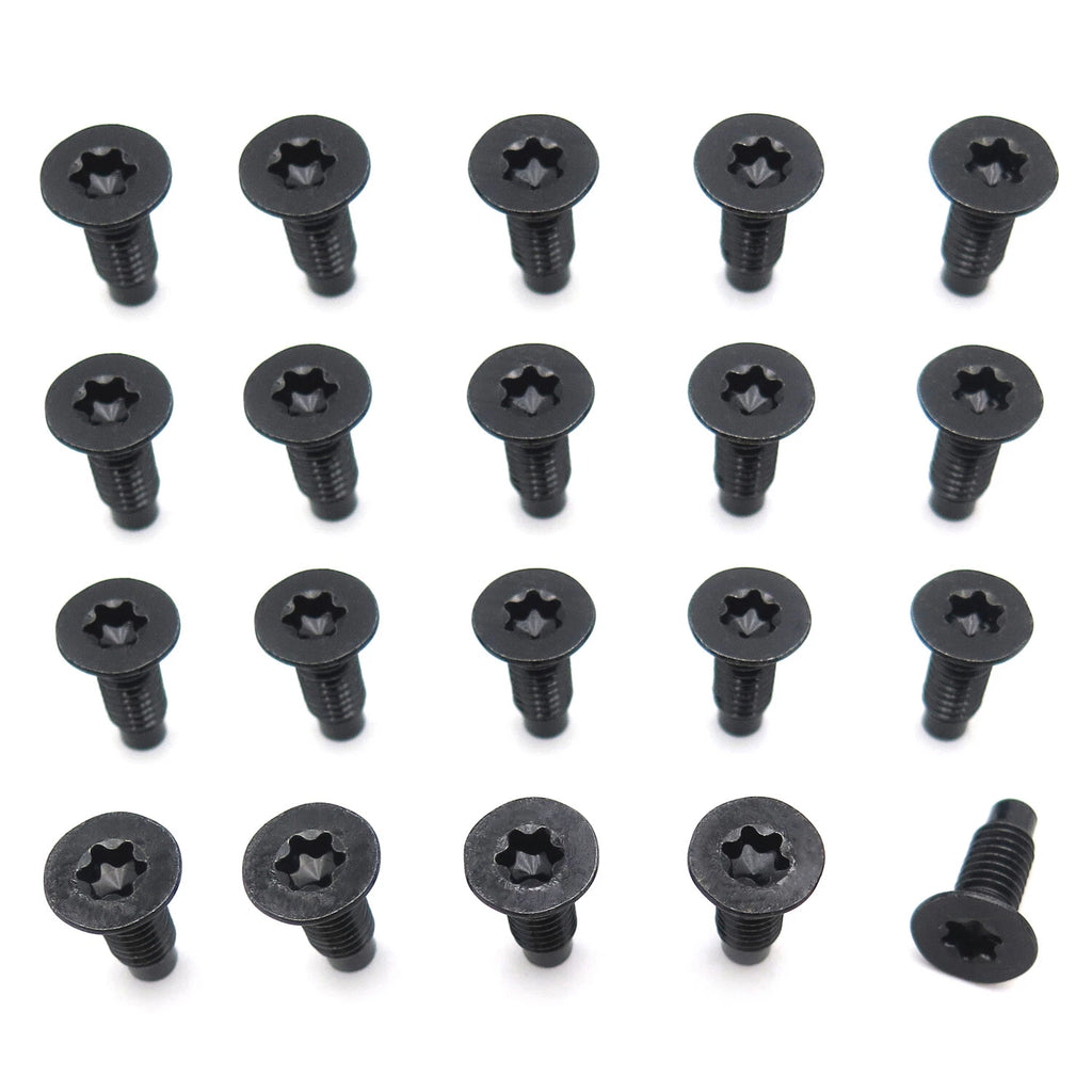 20 PCs Windshield Frame Hinge Torx Screws for Jeep Wrangler (1976–2006)