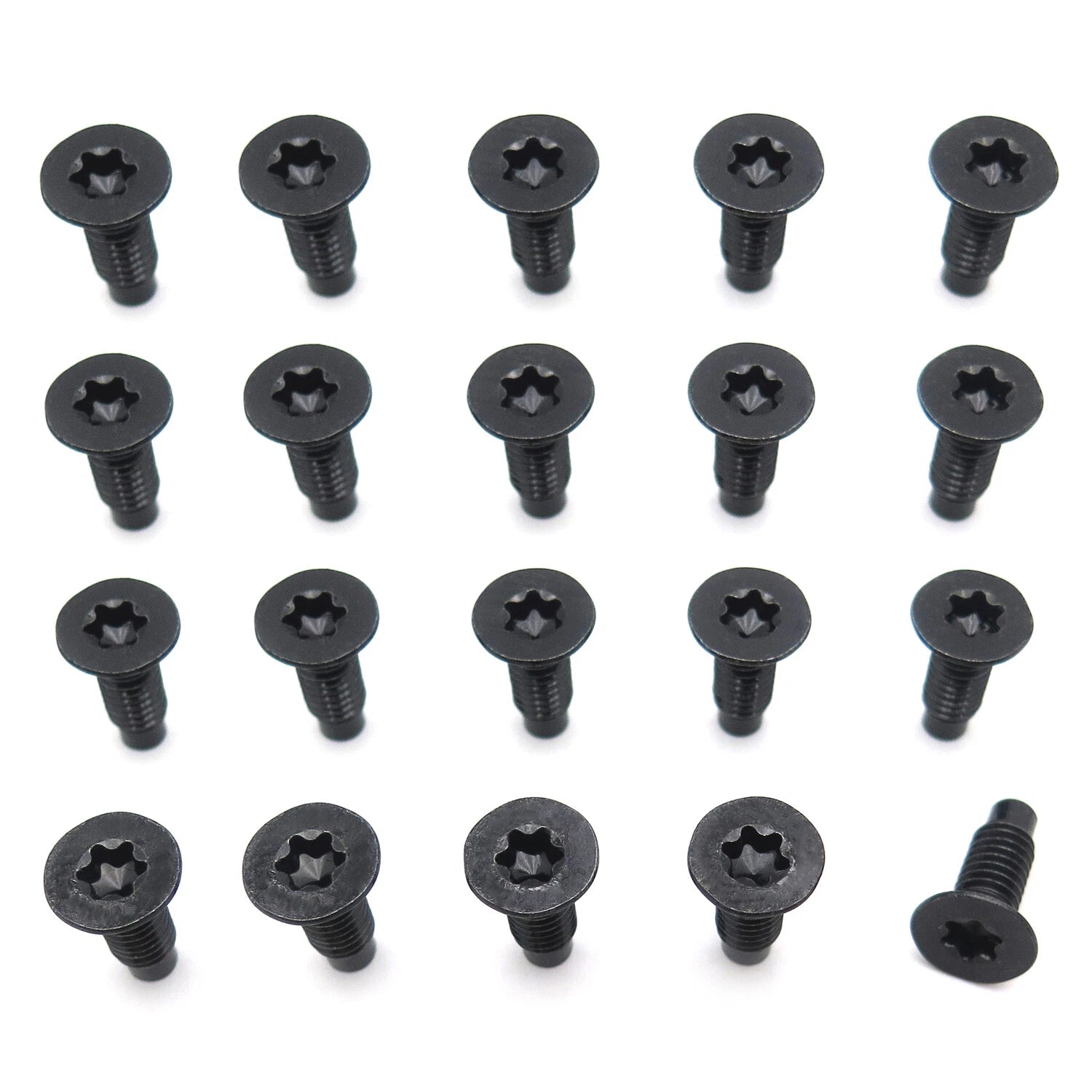 20 PCs Windshield Frame Hinge Torx Screws for Jeep Wrangler (1976–2006)