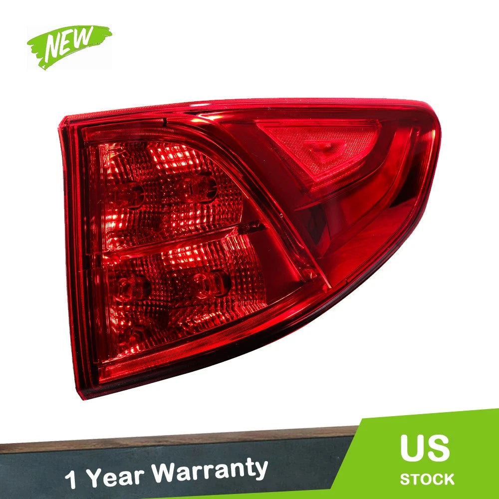 Chrome Outer Right Side Rear Tail Light Assembly LED for Honda Odyssey (2018–2023)
