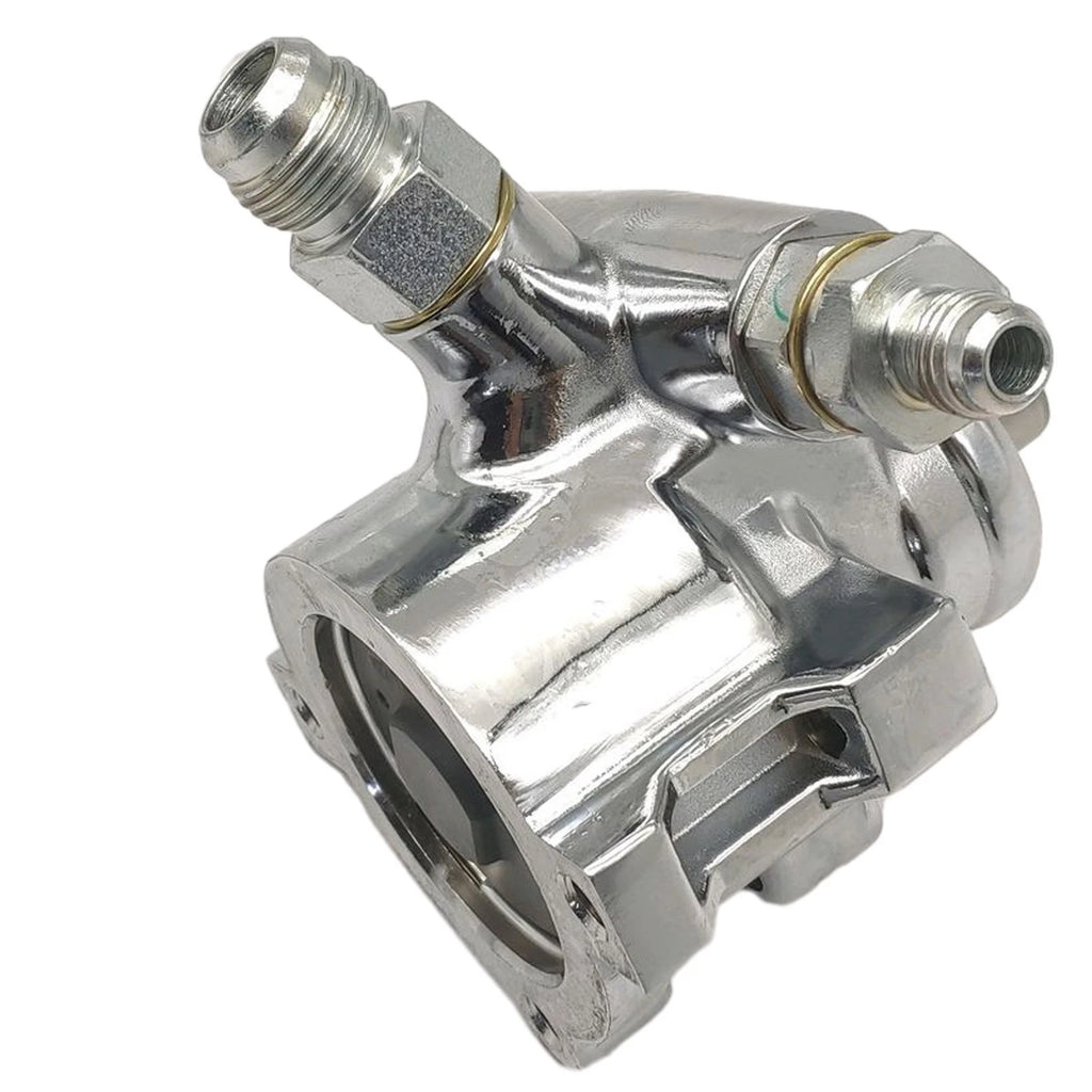 Polished Aluminum Power Steering Pump for GM Universal (Type II)