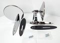 Door Mirror Replacement 2Pc Convex for 1955–1957 Chevrolet Bel Air