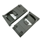 Front Cup Holder Trim Set for Toyota Hilux Vigo Fortuner (2005-2014) Black