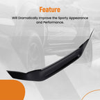 Rear Trunk Spoiler for Hyundai Elantra (2021–2024) R Style Gloss Black