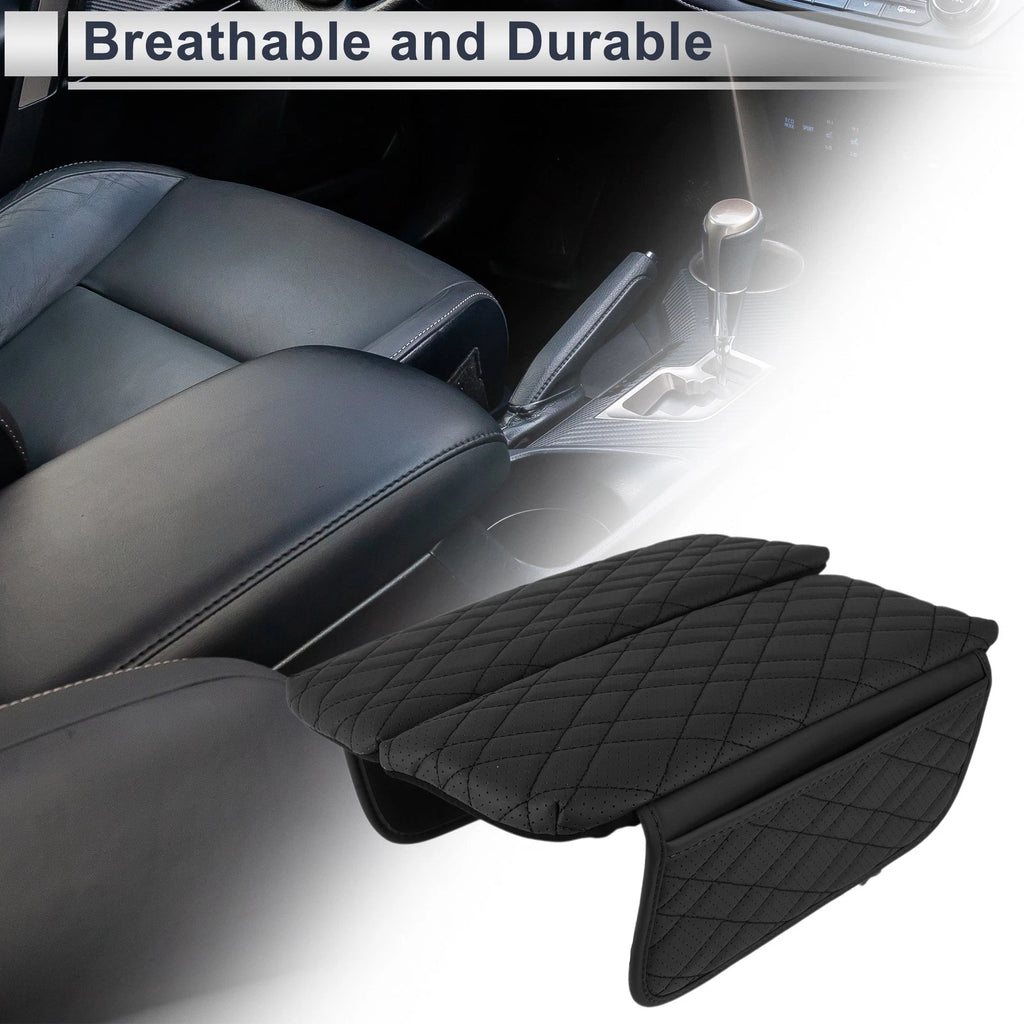 Center Console Cover with Storage Bag for BMW X7 (2019–2023) Black 1 Pair