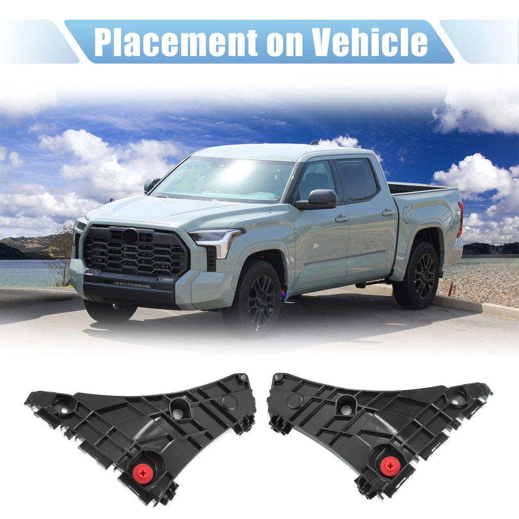 Front Bumper Bracket Retainer Spacer Mounting Support for Toyota Tundra (2007–2021)