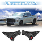 Front Bumper Bracket Retainer Spacer Mounting Support for Toyota Tundra (2007–2021)
