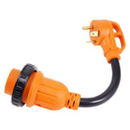RV Power Cord Adapter 30A TT-30P to L5-30R for MXR3500 MXR3800 MXR5000IE
