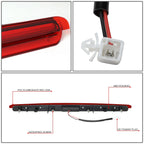 Full LED Third Brake Light for Scion TC (2005–2010) - Red Housing
