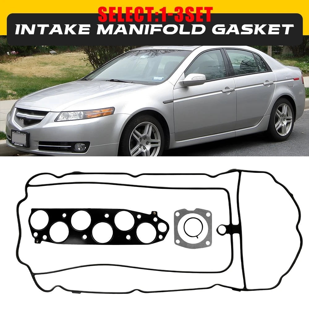 Upper Intake Manifold Gasket Set for Honda Odyssey (2005–2017) & Acura (2005–2015)