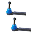 Set of 2 Front Outer Steering Tie Rod Ends for Dodge Avenger Journey (2008–2019)